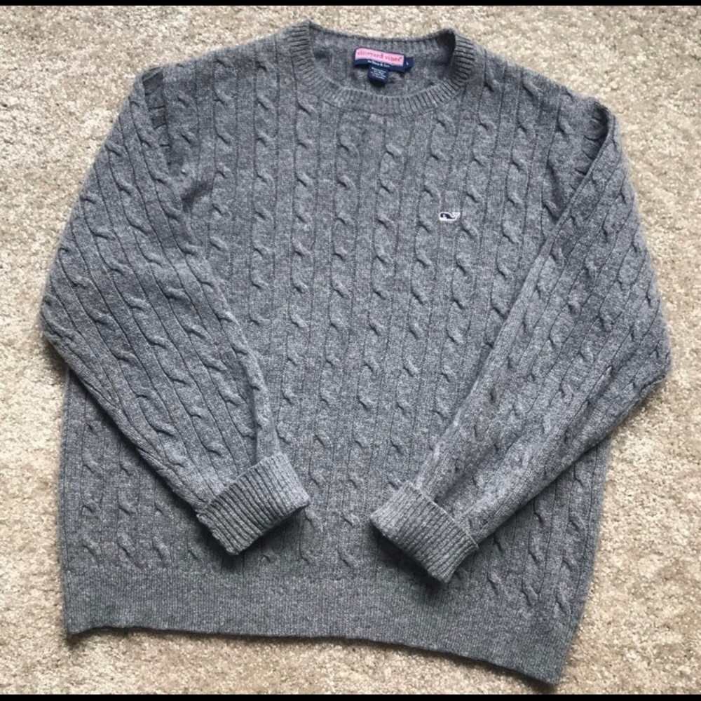 Grey Wool Sweater